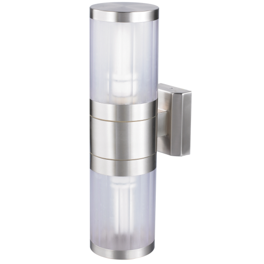 ATALANTA KÜLTÉRI FALI 2*E27 60W     IP44 INOX