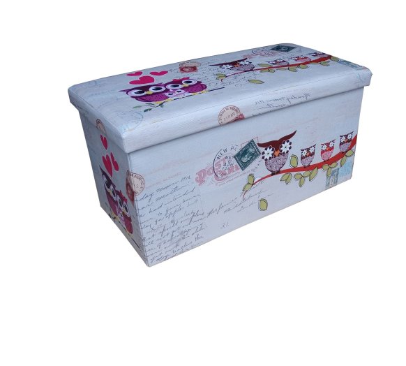 DESIGN TÁROLÓS ÜLŐKE BAGOLY MINTA