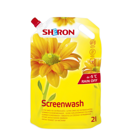 SHERON NYÁRI SZÉLVÉDŐMOSÓ FOLYADÉK  LEMON SOFTPACK 2 L