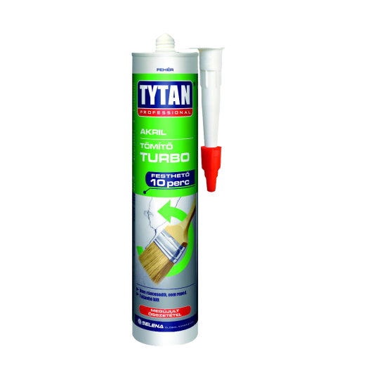 TYTAN TURBO AKRILTÖMÍTŐ FEHÉR 310ML