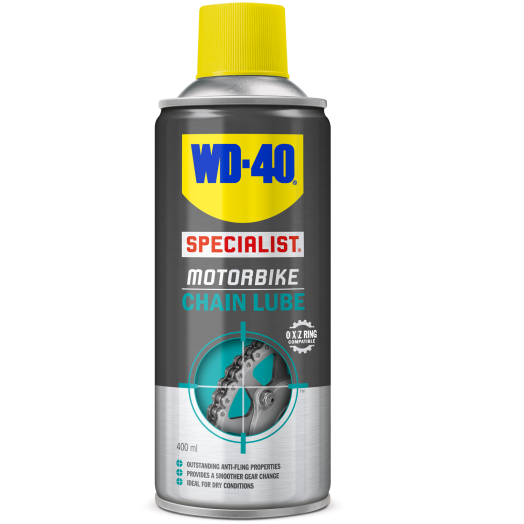 WD40 MOTOR LÁNCKENŐ SPRAY 400ML