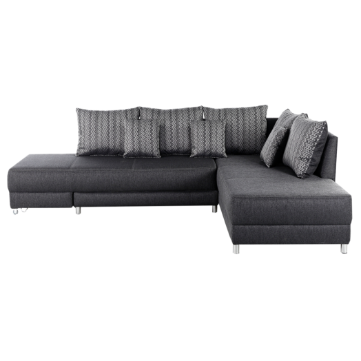 INZELL SAROKGARNITÚRA FEKETE 300X86X213CM