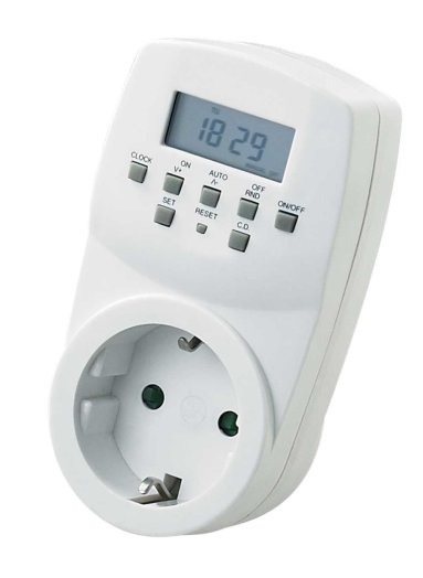 DIGITÁLIS IDŐKAPCSOLÓ HETI FEHÉR    IP20                  (RÉGI:212597)