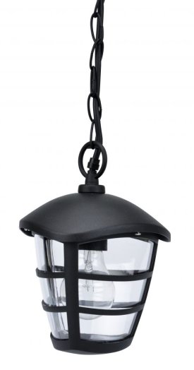 COLOGNE MENNYEZETI LÁMPA LÁNCCAL    E27 60W IP44 FEKETE (294764)