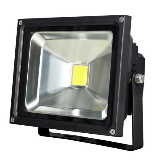 CHIP LED REFLEKTOR 20W 1500LM IP44  6500K FEKETE 50000H (296482)