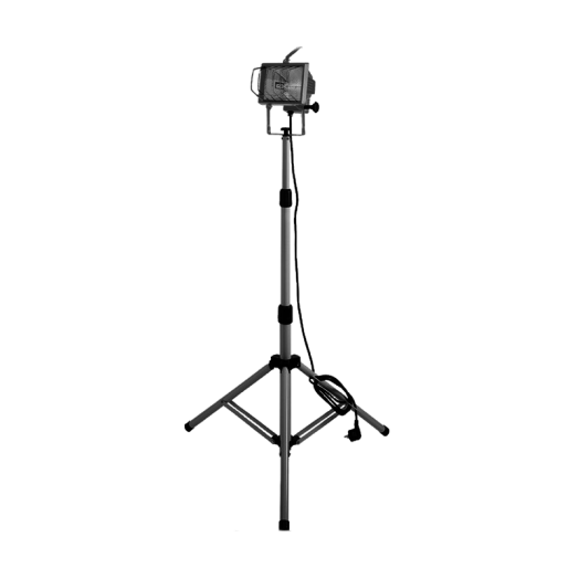 HALOGÉN FÉNYVETŐ,ÁLLVÁNYOS 400W     2,5M H05VVF3X1,0MM2 IP20 (237042)