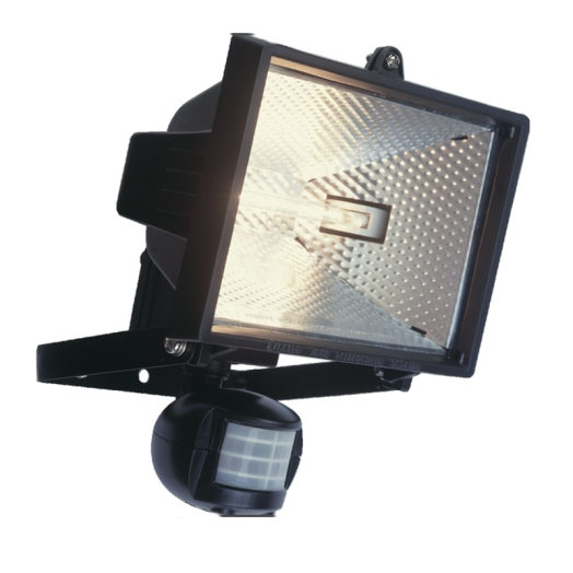 HALOGÉN FÉNYVETŐ MOZG.ÉRZÉKELŐSIP44 400W,FEKETE,8600LM,3000K  (237044)