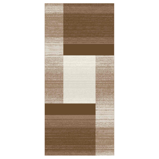 ROMEO SZŐNYEG 165X230CM BÉZS KOCKÁS