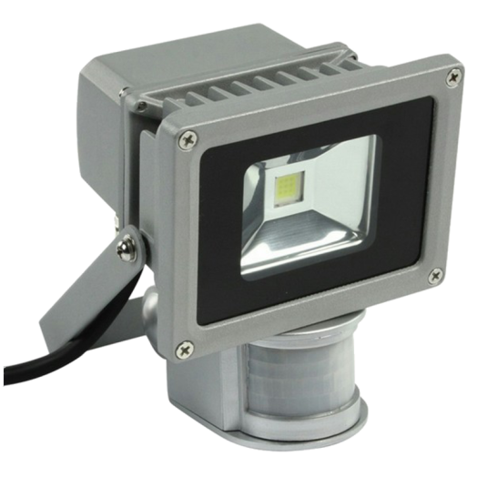 LED FÉNYVETŐ MOZG.ÉRZÉKELŐ 10W IP44 500LM 4000K 120° 100/240Vß 296234
