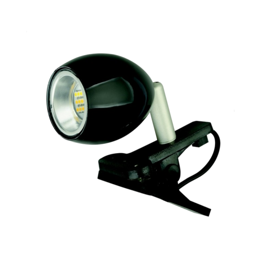 ARA BEÉPÍTETT LED-ES CSIPTETOS SPOT 1,5W 100LM 3000K FEKETE      296248