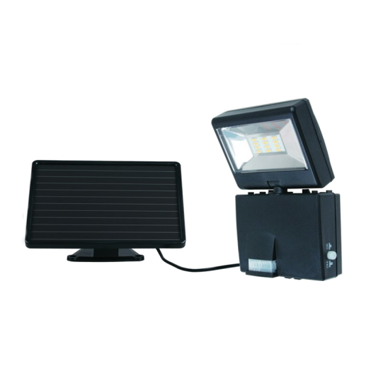 SZOLÁR PANELES LED LÁMPA SLIM MOZGÁSÉRZÉKELOVEL 12X0,5W 296258
