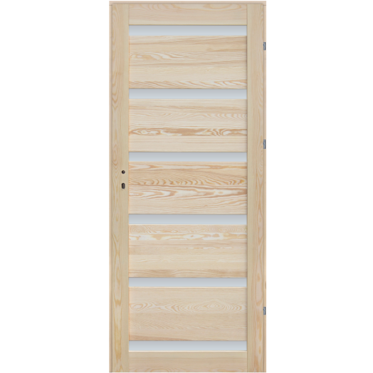 GENEWA FENYŐ BELTÉRI AJTÓ 6 ÜVEGES BAL 90X210CM
