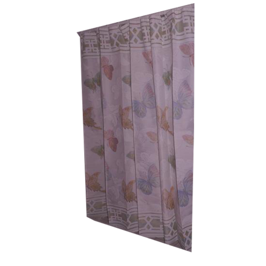 ZUHANYFÜGGÖNY 178X183 CM, TEXTIL, MINTÁS, TÖBBFÉLE SZÍNBEN