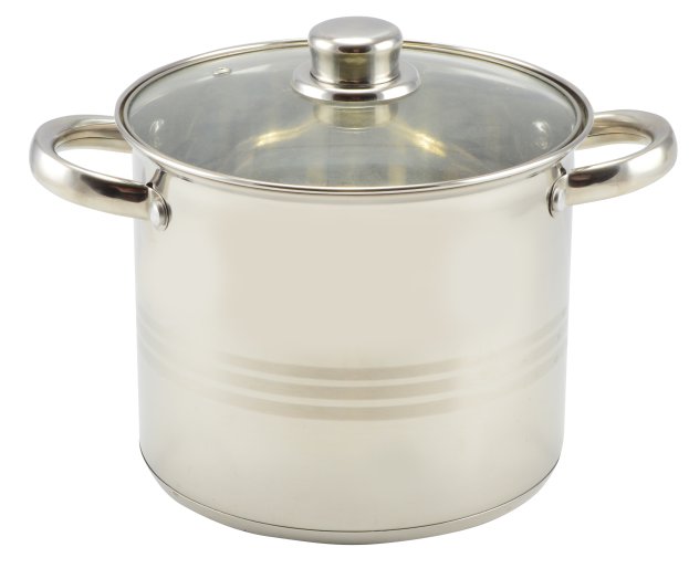 FAZÉK 5L-ES 20CM ÜVEG FEDŐVEL