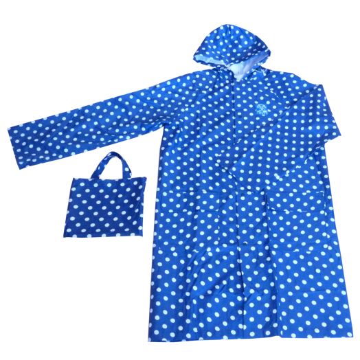 FELNŐTT ESŐKABÁT PÖTTYÖS L-XL