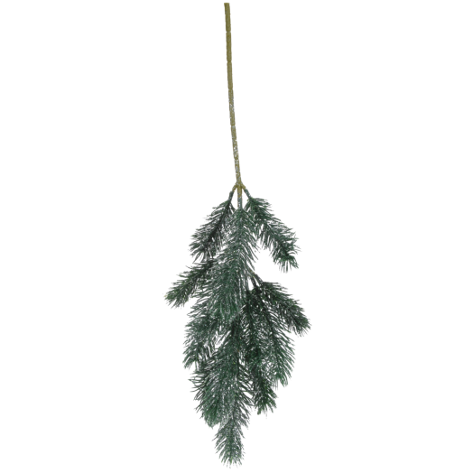 MŰFENYŐ ÁG GLITTERES 51CM           MŰANYAG, 2FÉLE MODELL   *2016*