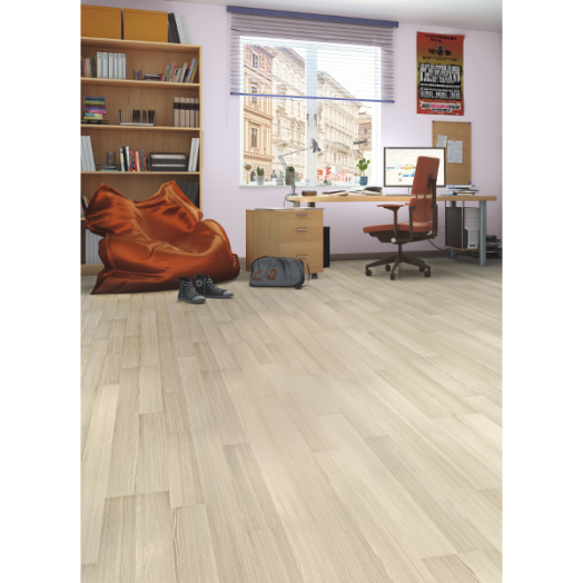 EUROCLICK G LAMINÁLT PADLÓ VÖRÖSFENYŐ 8MM