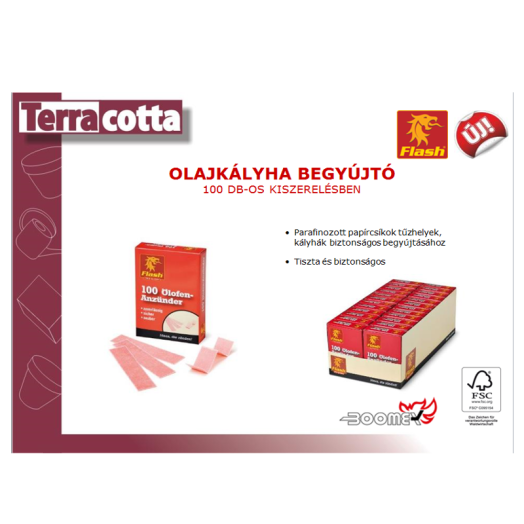 OLAJKÁLYHA BEGYÚJTÓ 100DB-OS