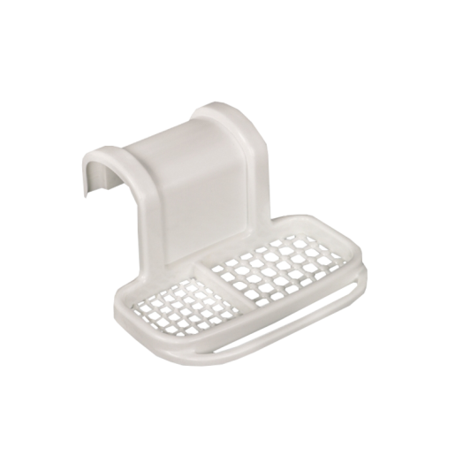 SZAPPANTARTÓ KÁDRA AKASZTHATÓ,      FEHÉR, MŰANYAG