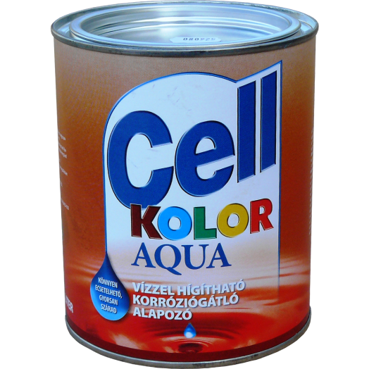 CELLKOLOR AQUA ALAPOZÓ 1L SZÜRKE KORRÓZIÓGÁTLÓ