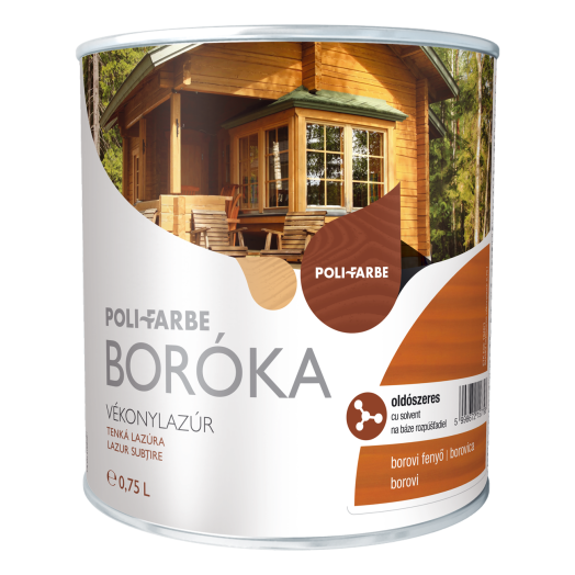 BORÓKA OLDÓSZERES VÉKONYLAZÚR 2,5L SÖTÉT TÖLGY R:301512