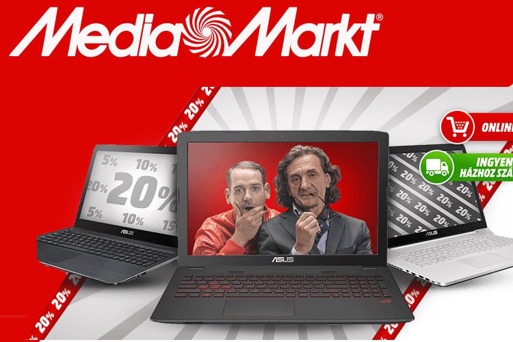 Laptop akció a Media Marktban
