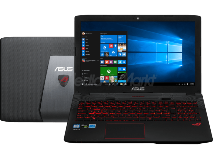 GL552VX-CN130T gaming notebook (15,6" Full HD/Core i5/8Gb/128GB SSD + 2TB HDD/GTX950 4GB VGA/DOS)