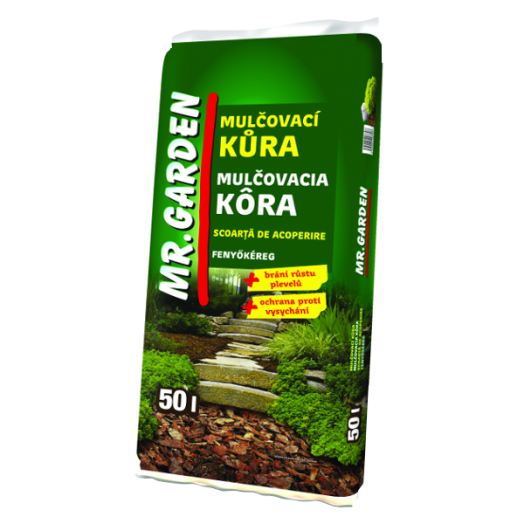 MR.GARDEN DEKORÁCIÓS FAKÉREG 50 L   NATÚR