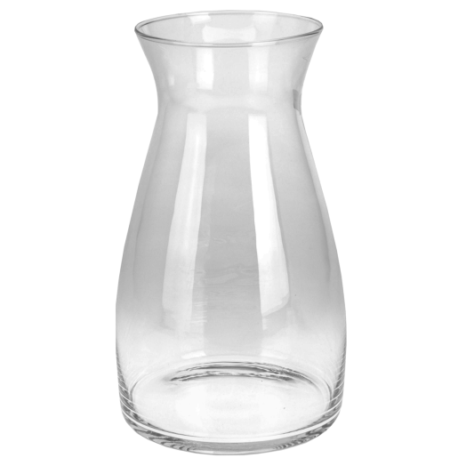 ÜVEG VÁZA 30CM D:15CM
