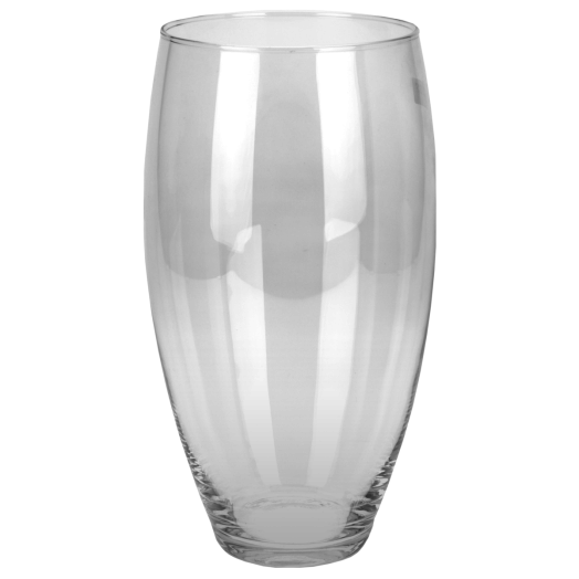 ÜVEG VÁZA 30CM D:14CM