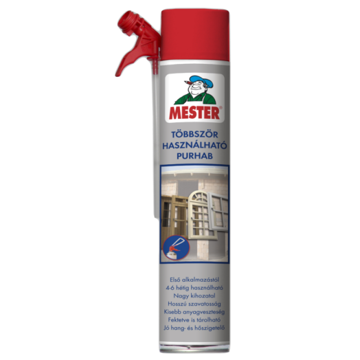 MESTER TÖBBSZŐR HASZNÁLHATÓ PURHAB  750ML