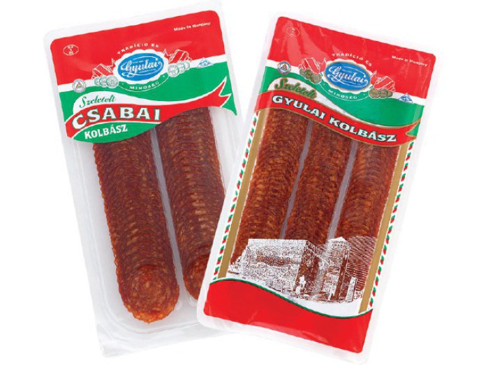 Gyulai vagy csabai szeletelt kolbász