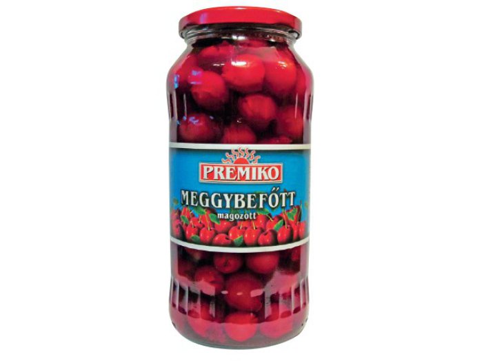 Premiko magozott meggybefőtt