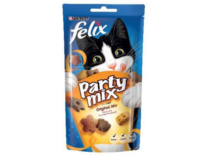 Felix Party mix jutalomfalat macskáknak