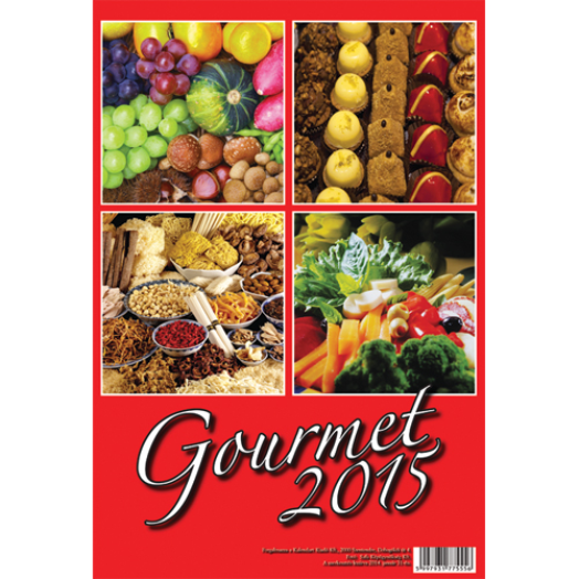 TopTimer falinaptár T094 Gourmet