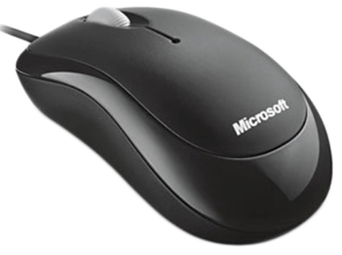 Basic Optical Mouse fekete (P58-00057)