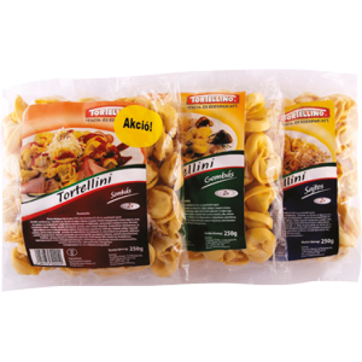 Tortellini triopack 1 199 Ft/kg