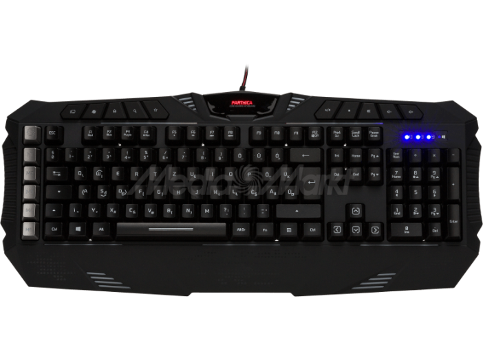 Parthica Core fekete gaming billentyűzet (SL-6482-BK-HU)