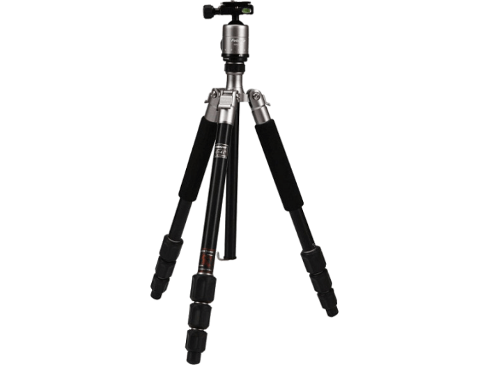 Fotopro C4-i állvány 53P gömbfejjel + bélelt táska, fekete