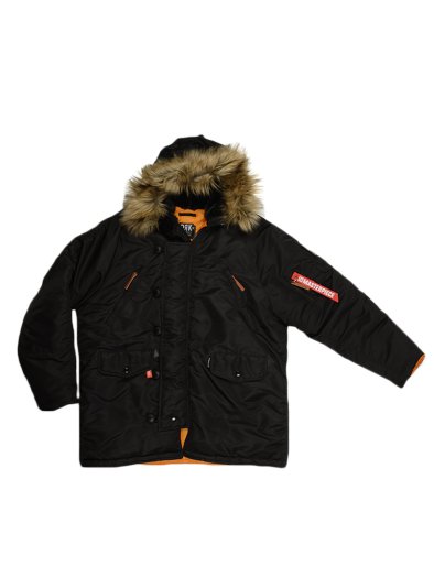 MEN PARKA BLACK
