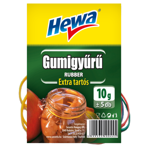 BEFŐZŐ GUMI SZÍNES, FEKETE