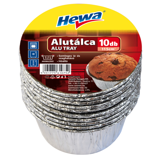 HEWA ALUTÁLCA 115CM3 10DB-OS