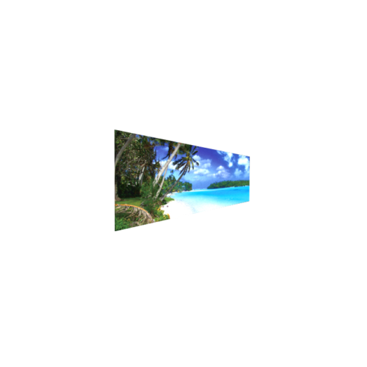 VÁSZONKÉP PANORÁMA 150X50CM PIHENÉS A PARADICSOMBAN