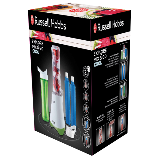 RUSSEL HOBBS EXPLORE TURMIX MIX&amp;GO  COOL MINI 21350-56