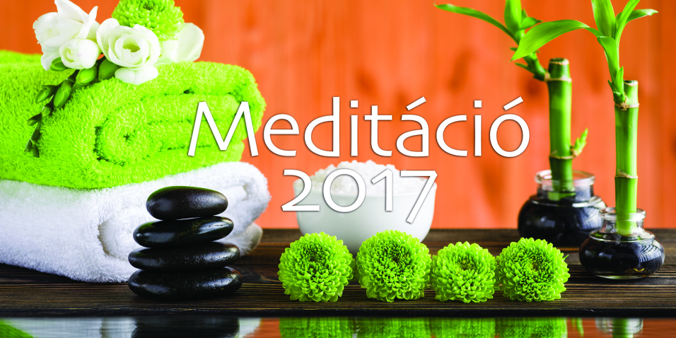 Asztali naptár képes Meditáció
