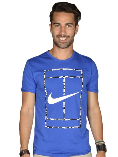 COURT LOGO SS CREW TEE