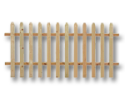 Kerítés, kerti dekoráció