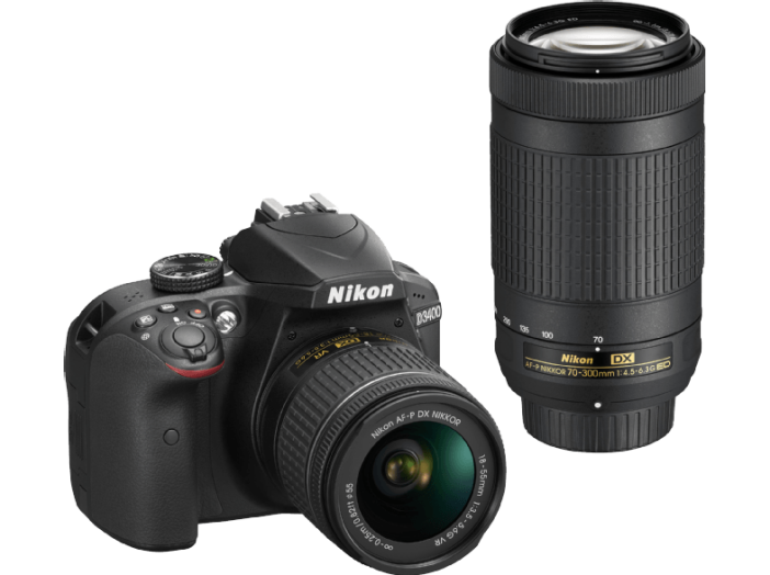 D3400 + AF-P 18-55 + AF-P 70-300 Kit