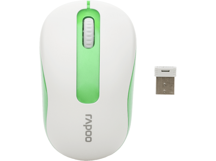 M10 zöld wireless mouse (153660)