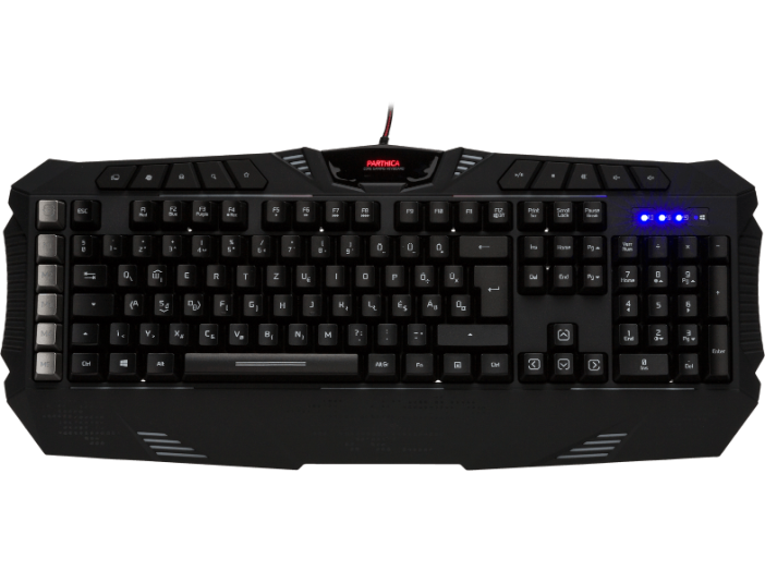 Parthica Core fekete gaming billentyűzet (SL-6482-BK-HU)